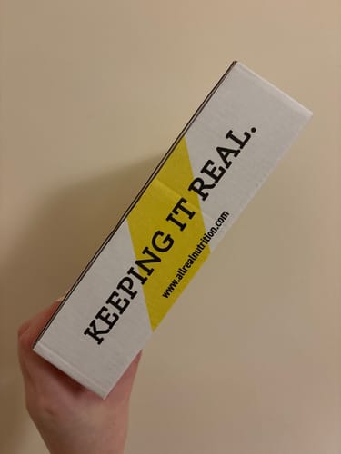 Customer photo review of Lemon Coconut Protein Bar