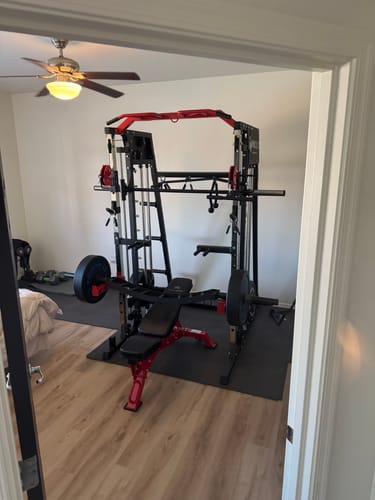 Customer photo review of M4-1.0 All-in-One Smith Machine Functional Trainer