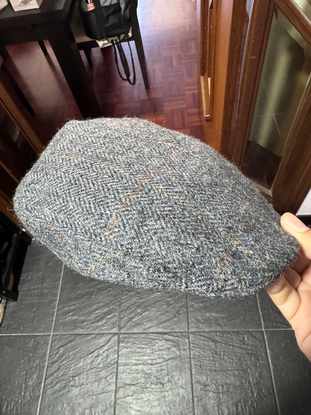 Customer photo review of Donegal Touring Cap Tweed