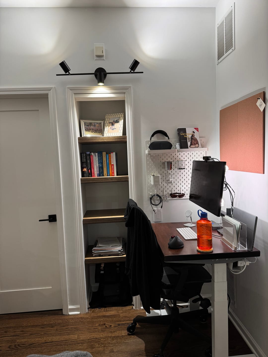 Customer photo review of Baltic Birch Plywood Alcove Shelf