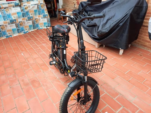 Customer photo review of Engwe L20 SE 250W 20" Foldable Electric Trekking Bike 15.6Ah Step-through E-bike