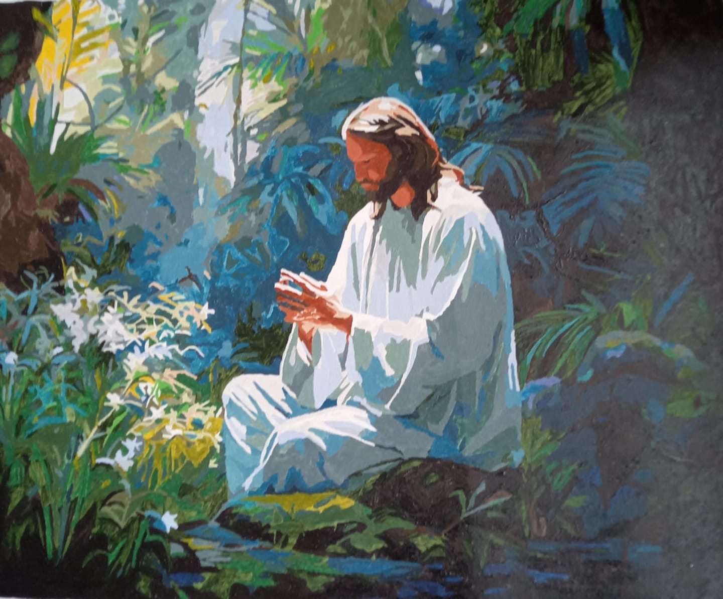 Customer photo review of Jesus Praying