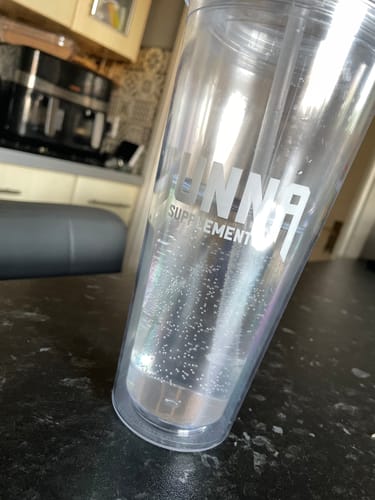 Customer photo review of Transparent Tumbler