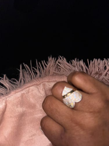 Customer photo review of *NEW* 14K Big Heart Fancy Ring JTJ™