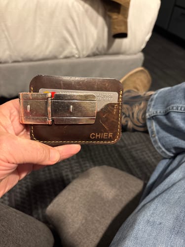 Customer photo review of Pflugerville Card Wallet
