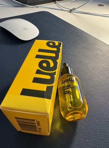 Customer photo review of Pore Minimizing Serum