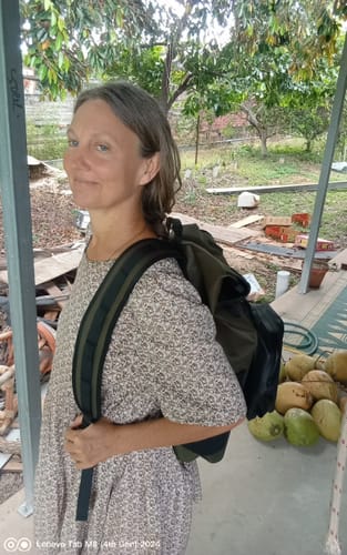 Customer photo review of Army Green 2+1 Waterproof Backpack Dry Bag | 30L