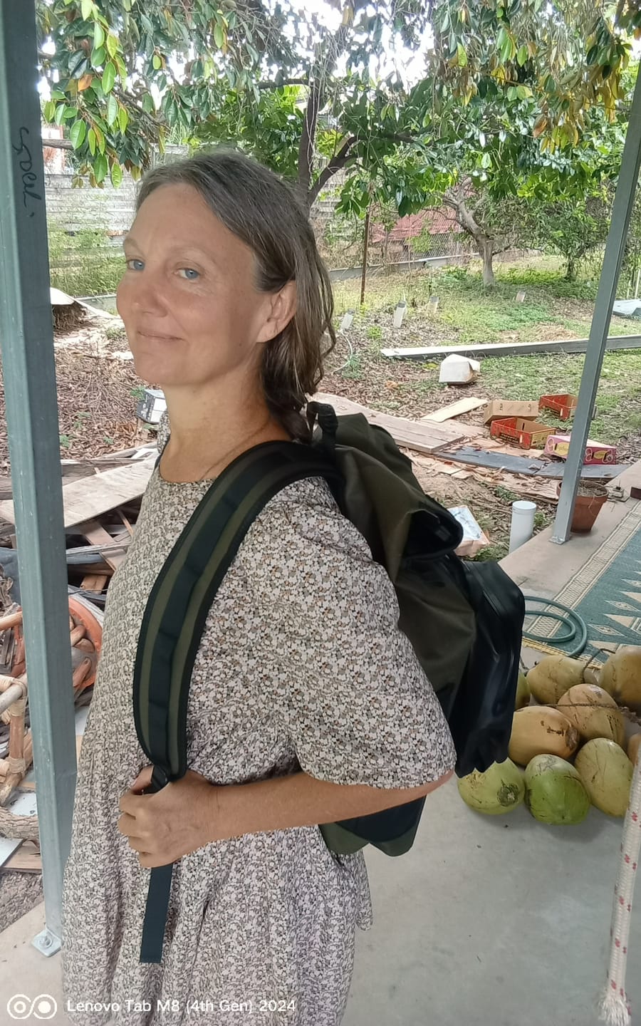 Customer photo review of Army Green 2+1 Waterproof Backpack Dry Bag | 30L