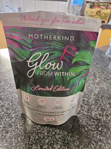 Customer photo review of Glow From Within Single Serving Sachet Starter Kit