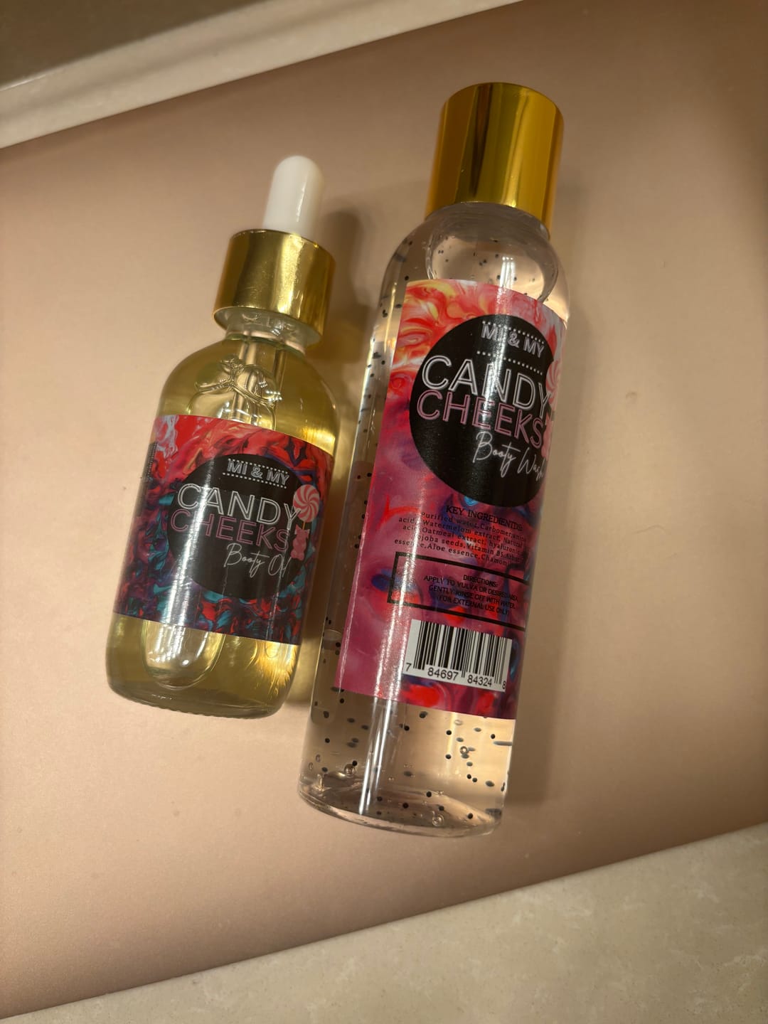 Customer photo review of Candy Cheeks Booty Bundle