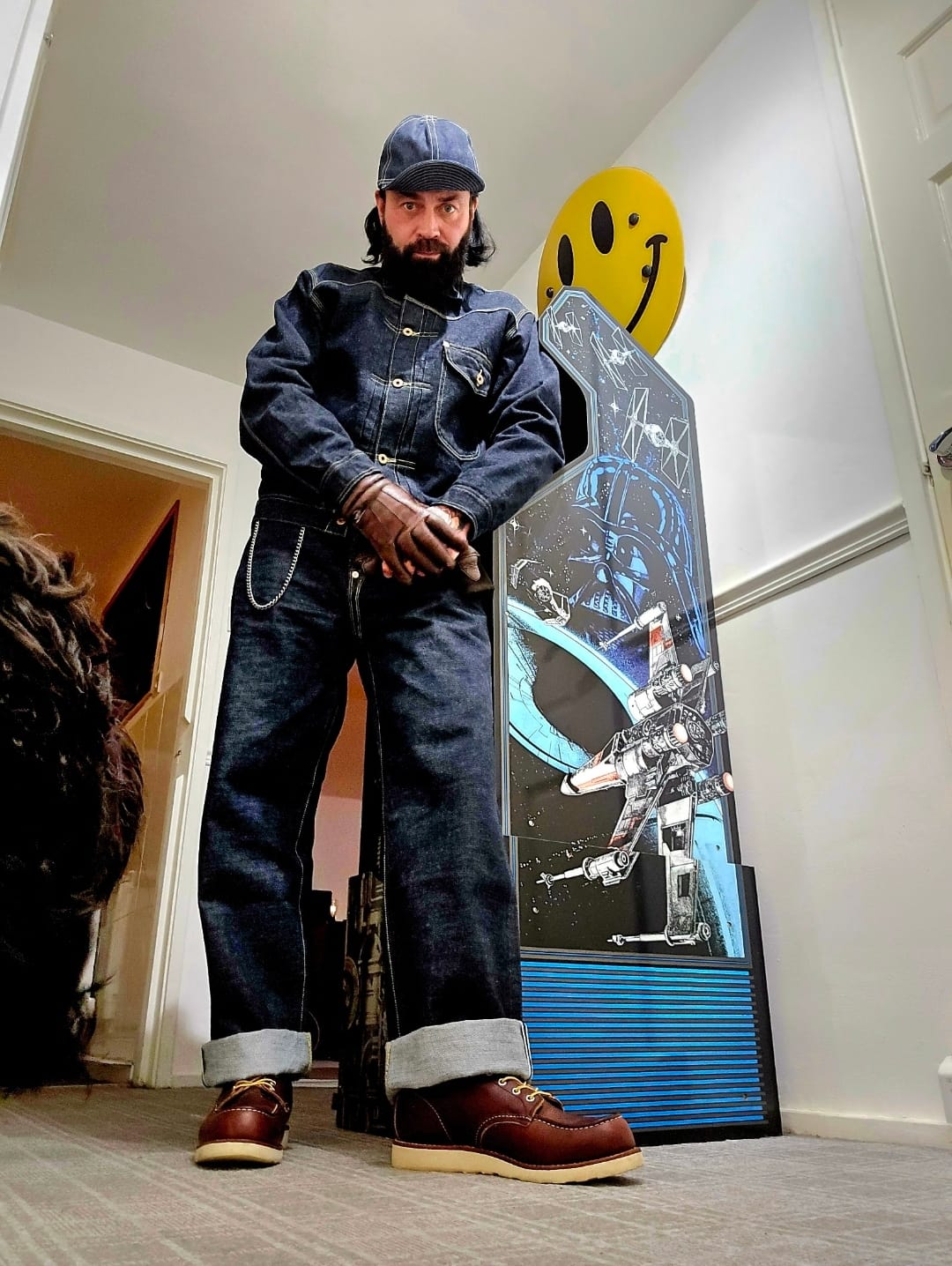 Customer photo review of 1936 Model Cowboy Selvedge Denim Jeans