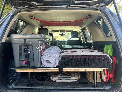 Customer photo review of Deepsleep Solo Camping Mat System for Toyota 4Runner