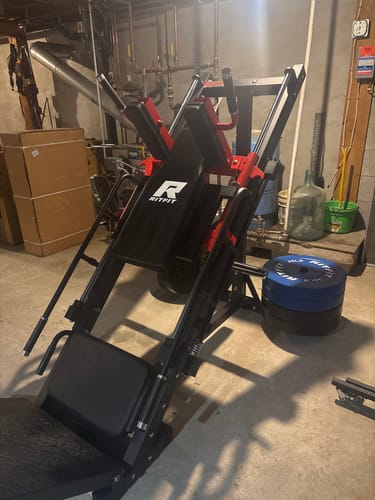 Customer photo review of RitFit BLP01 2-In-1 Leg Press and Hack Squat Machine