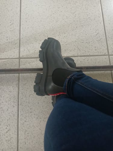 Customer photo review of HK Chelsea Black Boot