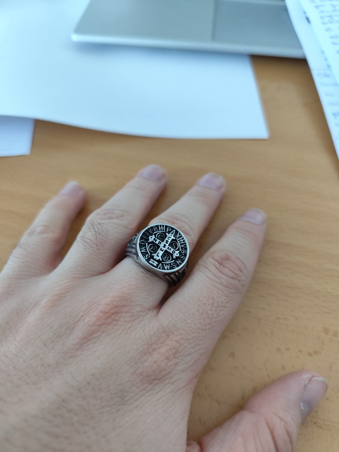 Customer photo review of ST. BENEDICT.