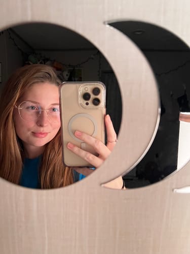 Customer photo review of Aria Eyeglasses