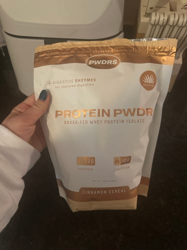 Customer photo review of PROTEIN PWDR