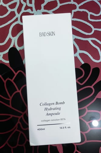 Customer photo review of Bad Skin™ Korean Collagen Bomb Hydrating Ampoule