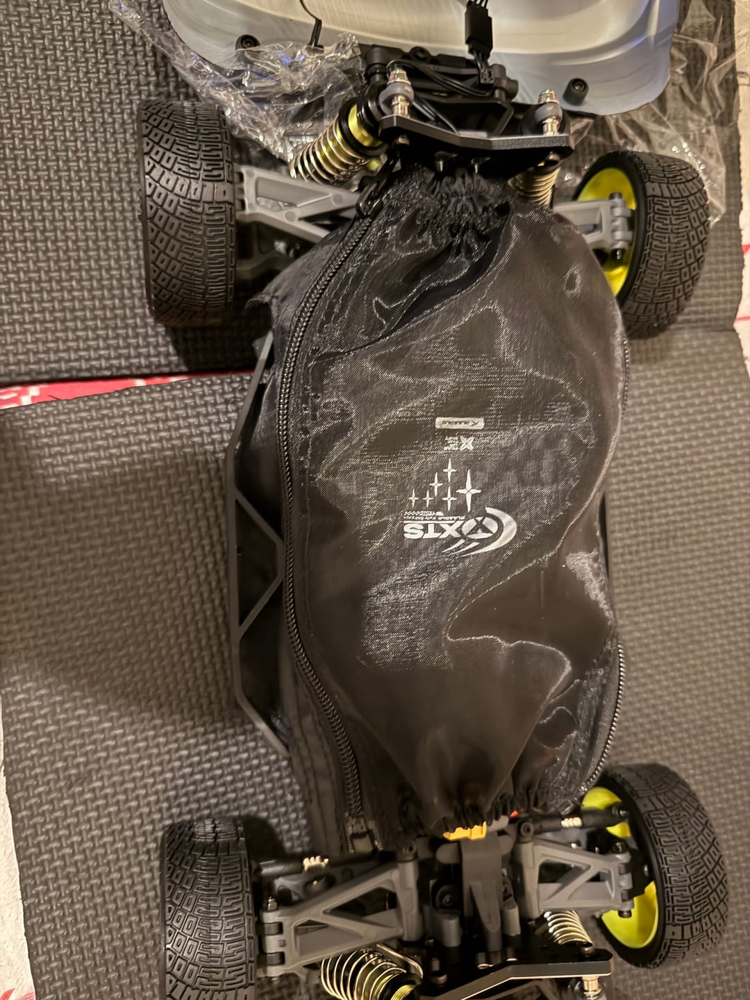 Customer photo review of Chassis Dust Cover  For XTS-F10 RC Rally Car