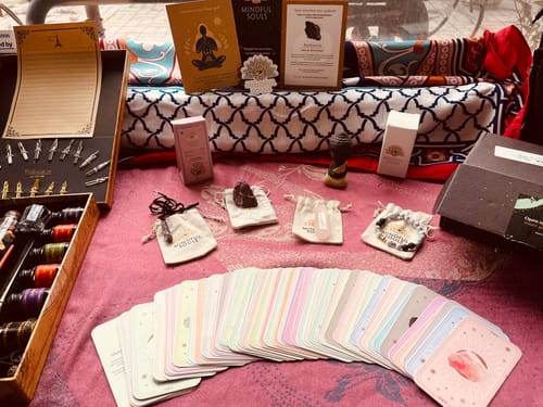 Customer photo review of The Crystal Wisdom Card Deck - FREE GIFT