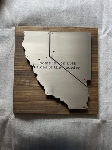 Customer photo review of California/Nevada Both sides of the border