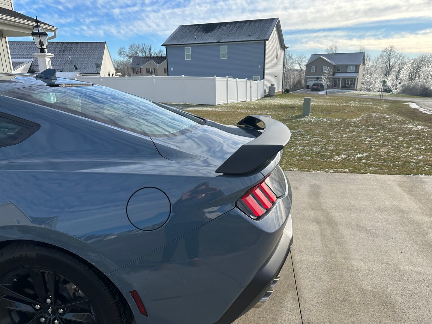 Customer photo review of 2024-Up Mustang GT Rear Spoiler