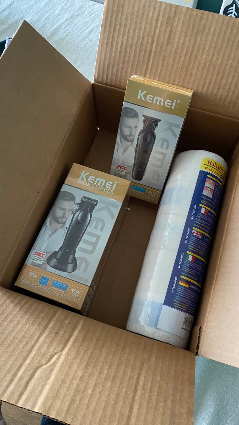 Customer photo review of pack kemei cyber