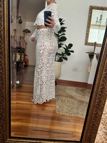 Customer photo review of Mayra Two Piece Set