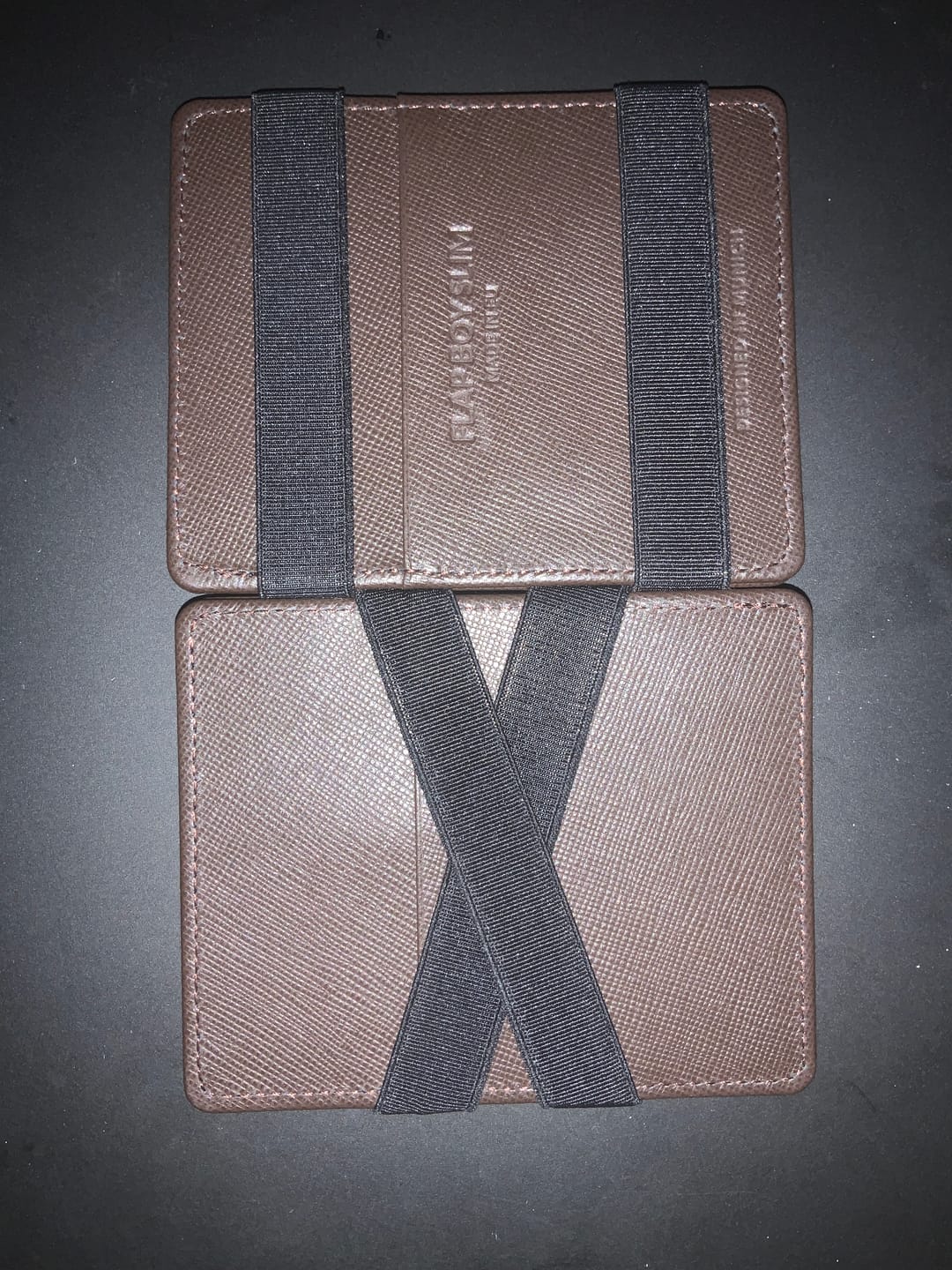 Customer photo review of Flap Boy Slim - Magic Wallet without Coin Pocket - Limited Edition
