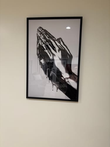 Customer photo review of PRAYING HANDS