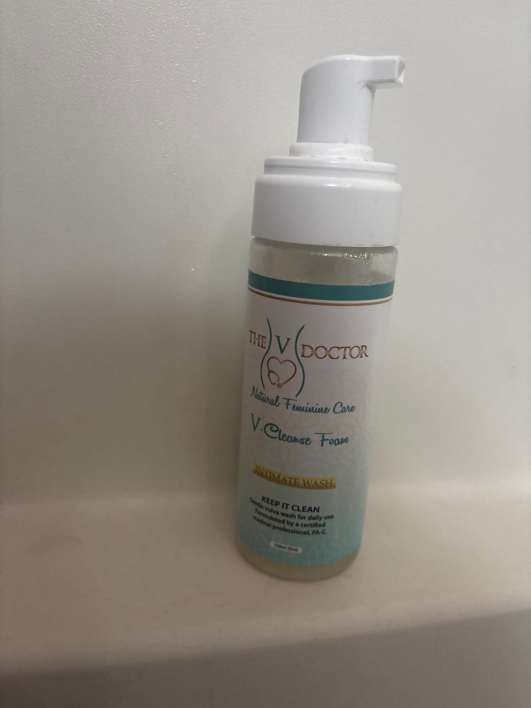 Customer photo review of V-CLEANSE ANTIBACTERIAL INTIMATE WASH "Keep It Clean"