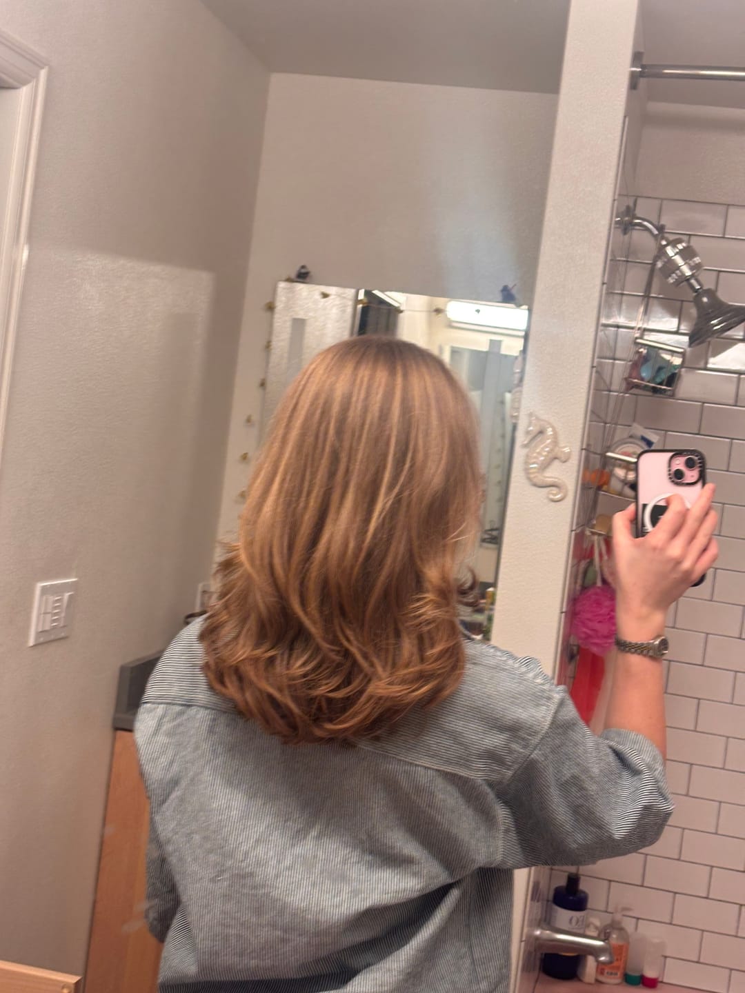 Customer photo review of Anti-Dandruff Shampoo Bar with Tea Tree Essential Oil