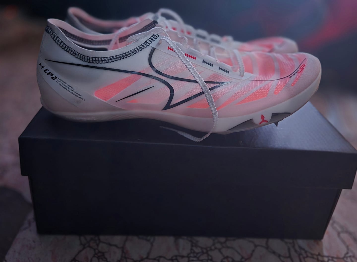 Customer photo review of Hyper Carbon CP2 Sprint Track Spikes