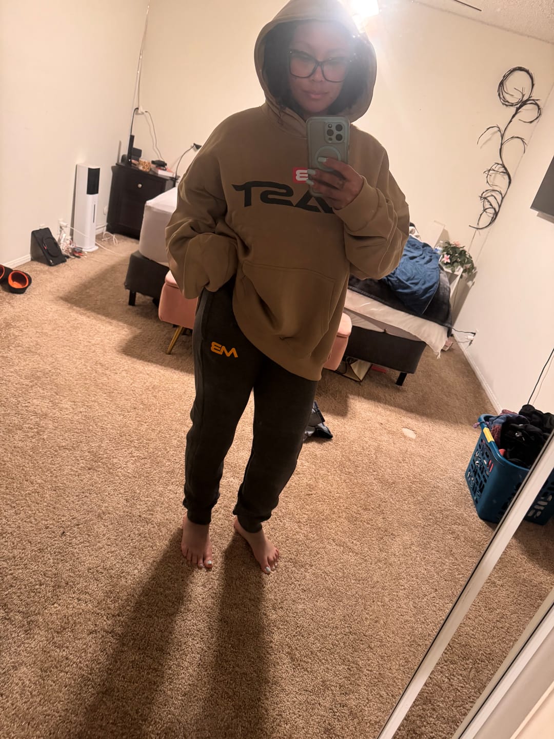 Customer photo review of Lounge Joggers