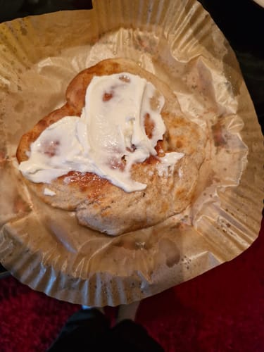 Customer photo review of Heißluftfritteuse mit 5,5 Liter Kapazität und digitalem LED-Touchscreen