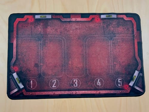 Customer photo review of Custom Size Playmat