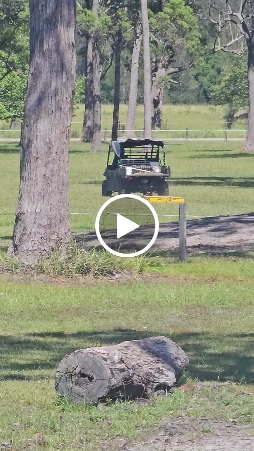 Customer video review of Scoop'N'Tow Manure Scooper / Paddock Field Cleaner + Trailer