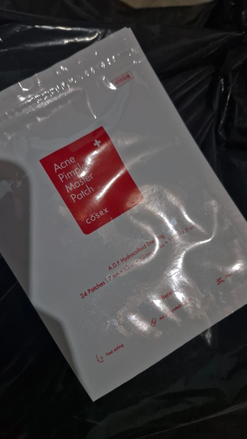 Customer photo review of Acne Pimple Master Patch (24 patches)