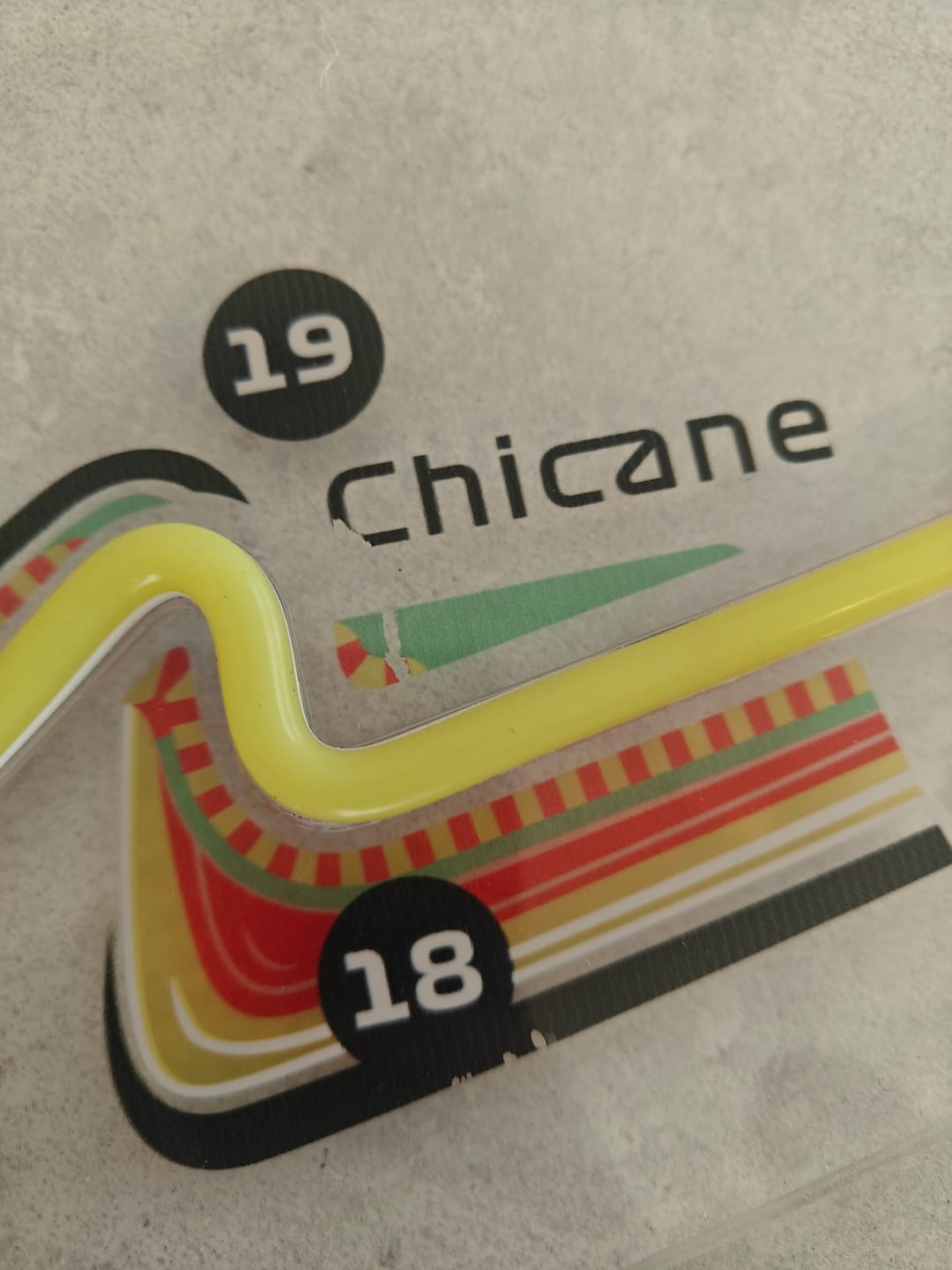 Customer photo review of Circuit De Spa-Francorchamps Neon Race Track