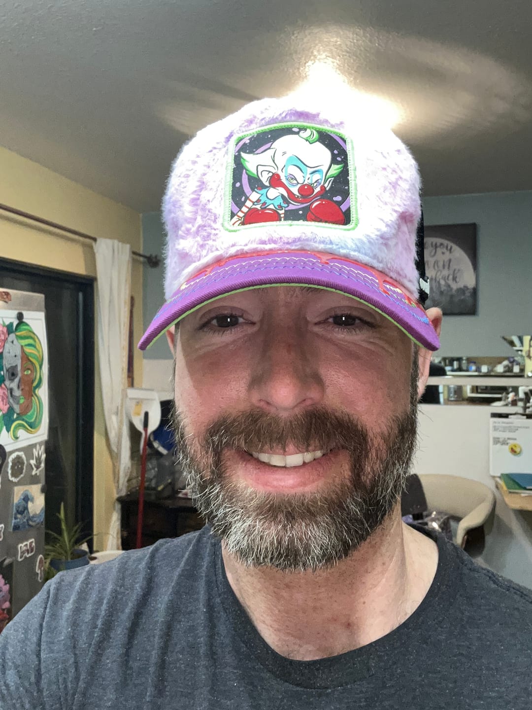 Customer photo review of OVERLORD X Killer Klowns: Shortie Trucker Cap