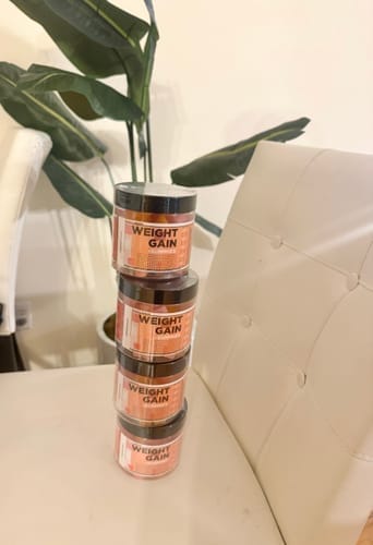 Customer photo review of Nutrigain Weight Gain Gummies