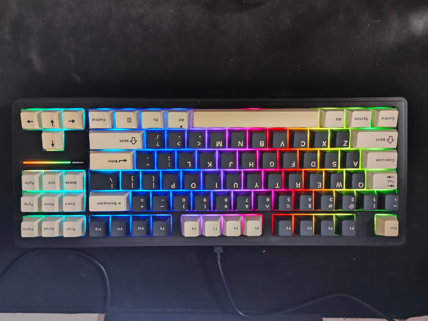 Customer photo review of YUNZII YZ87 Mekanik Klavye