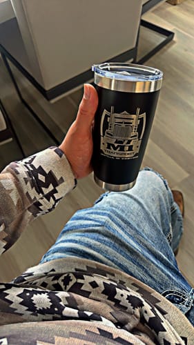 Customer photo review of (6 Pieces) Custom Laser Engraved - 20oz Tumblers