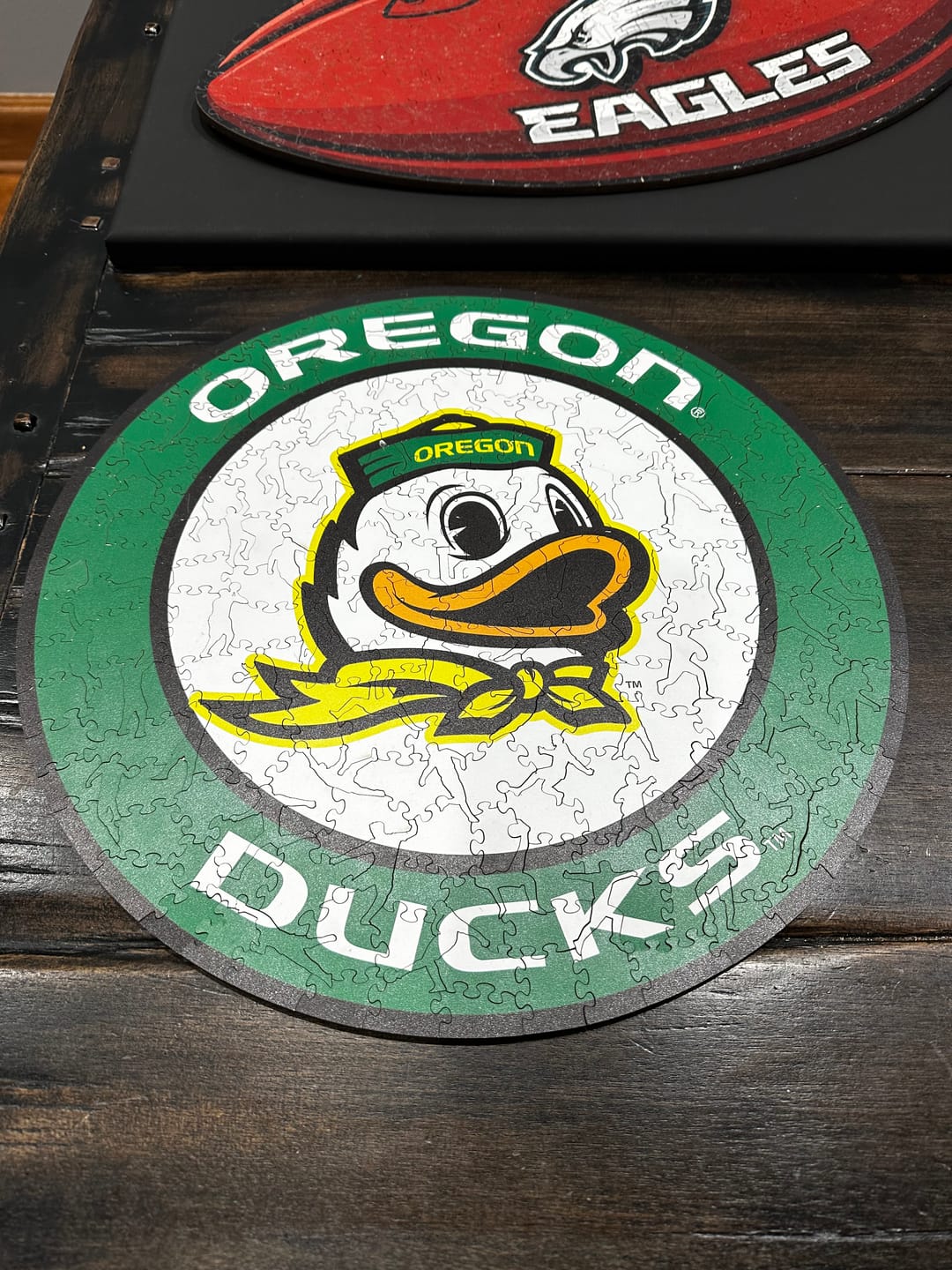 Customer photo review of University of Oregon - Wooden Puzzle