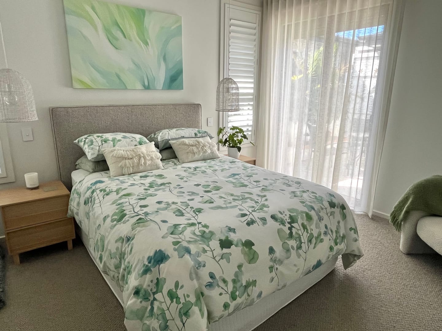 Customer photo review of SEA OF GREEN CANVAS