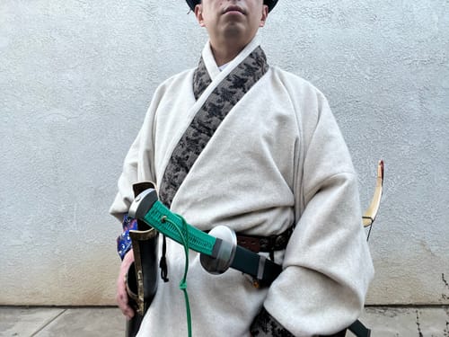 Customer photo review of Ge Qian 搁浅 Stranded Ming Dynasty Jiaoling Ao Woolen Coat