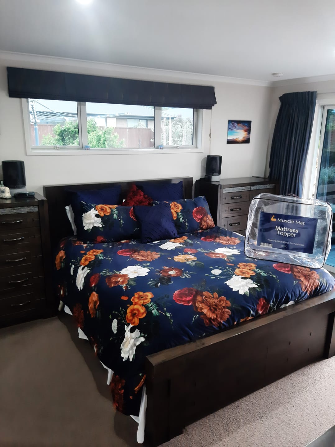 Customer photo review of Muscle Mat Luxury Mattress Topper