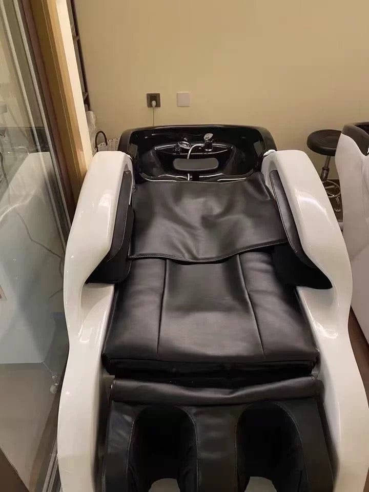Customer photo review of Intelligent Full Massage Head Spa Bed Hair Salon with Water Cycle Fumigation