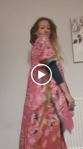 Customer video review of Mantra Kantha Tunic (4821)