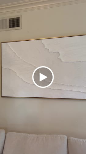 Customer review photo for Plaster Art Texture Painting #SG092